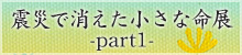 震災で消えた小さな命展１